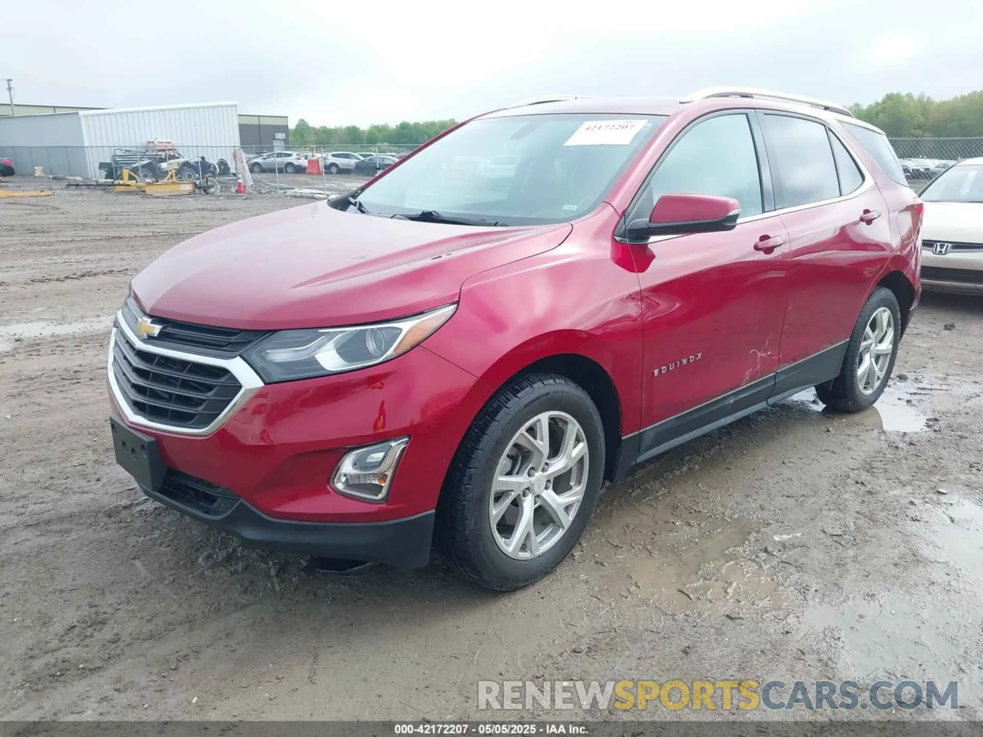 2 Photograph of a damaged car 3GNAXVEX6KS568310 CHEVROLET EQUINOX 2019