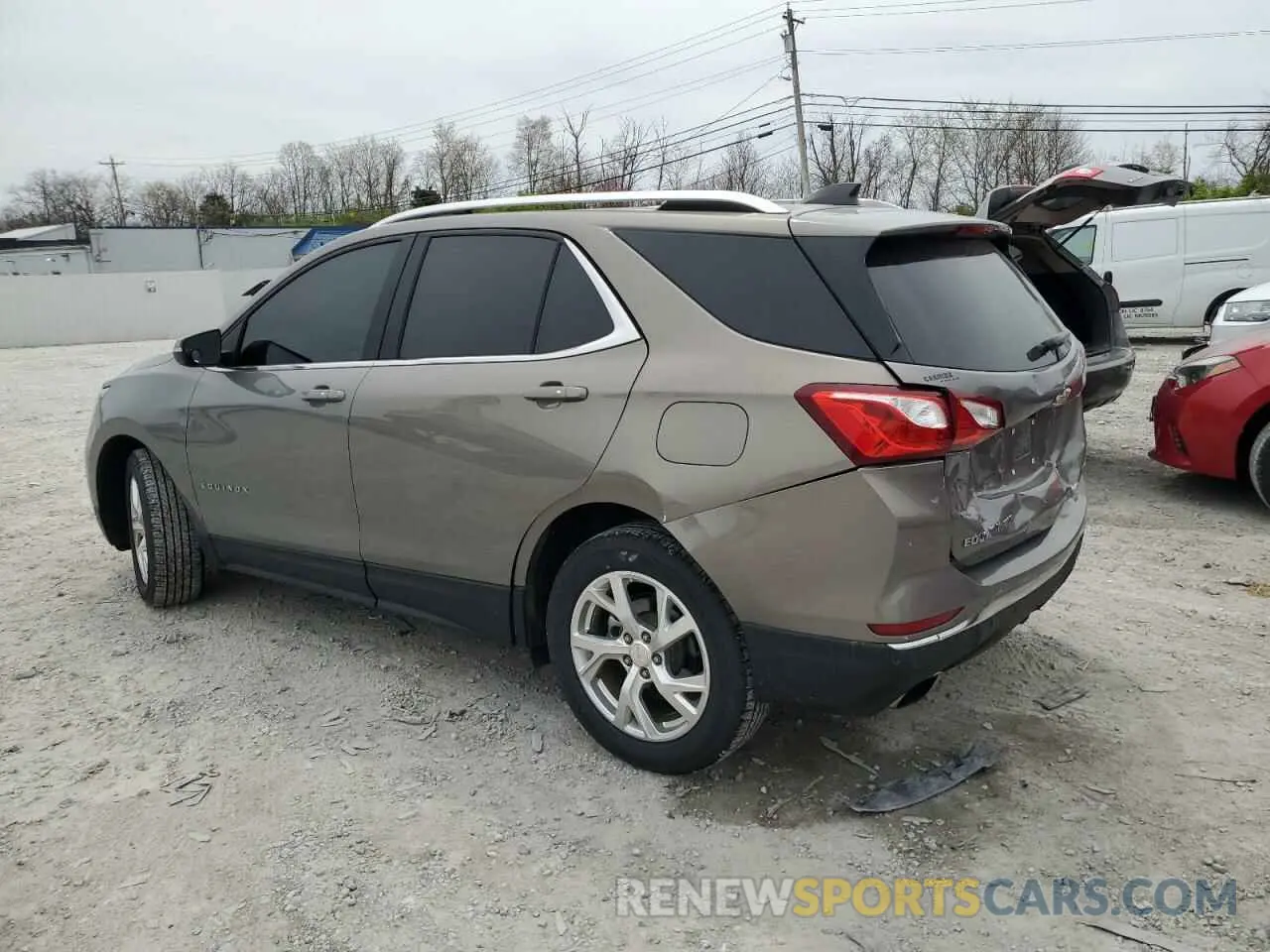 2 Photograph of a damaged car 3GNAXVEX7KS554092 CHEVROLET EQUINOX 2019