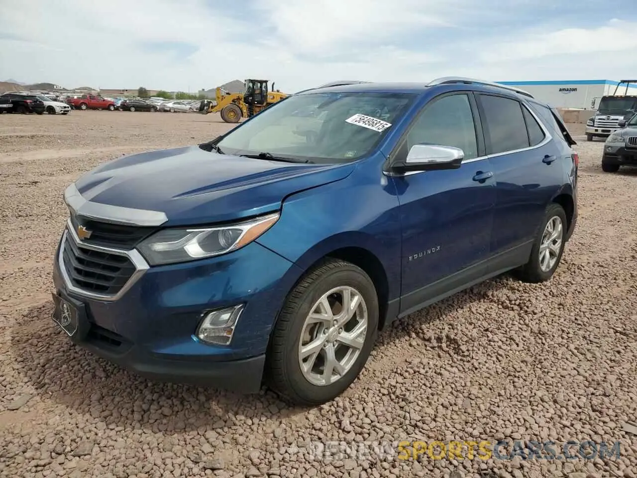 1 Photograph of a damaged car 3GNAXVEX8KL161017 CHEVROLET EQUINOX 2019