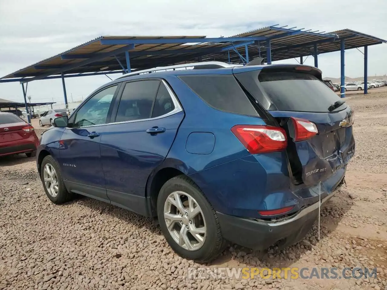 2 Photograph of a damaged car 3GNAXVEX8KL161017 CHEVROLET EQUINOX 2019