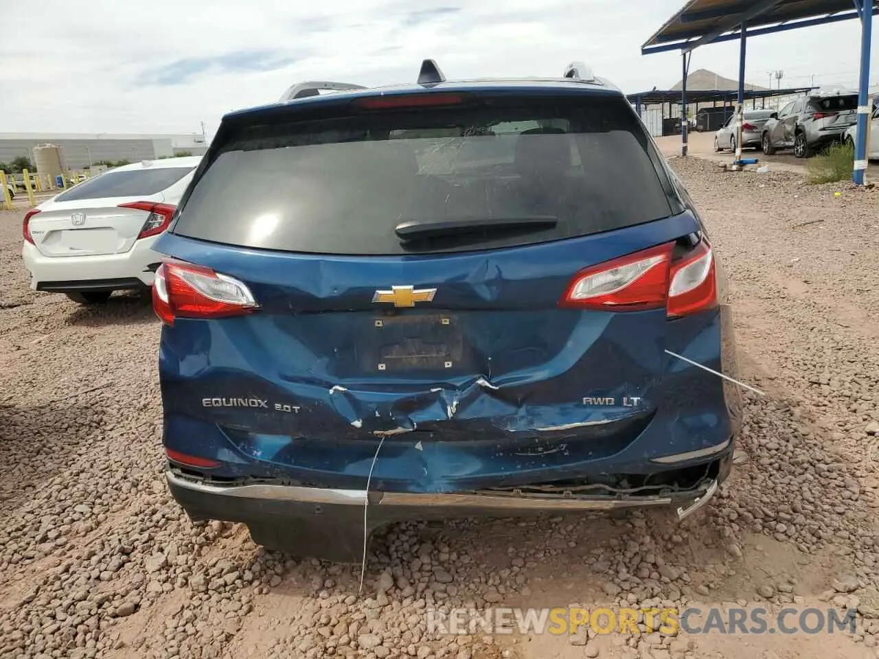 6 Photograph of a damaged car 3GNAXVEX8KL161017 CHEVROLET EQUINOX 2019