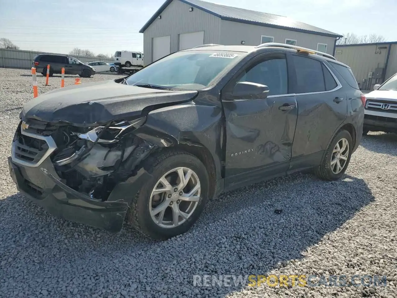 1 Photograph of a damaged car 3GNAXVEX9KS665632 CHEVROLET EQUINOX 2019