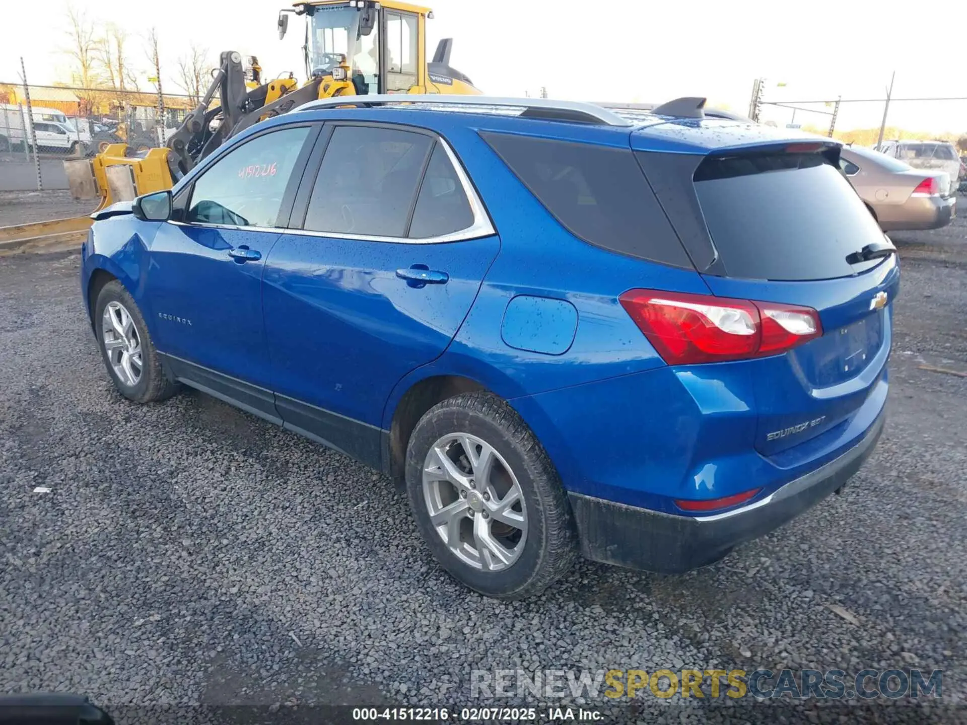 3 Photograph of a damaged car 3GNAXVEXXKS568147 CHEVROLET EQUINOX 2019
