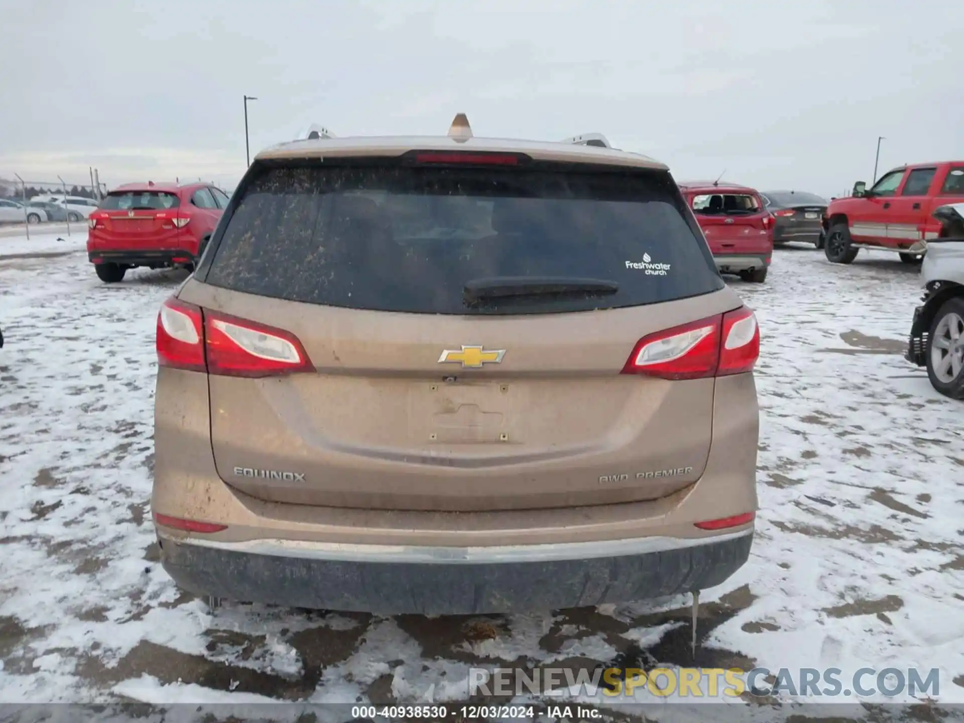 16 Photograph of a damaged car 3GNAXXEV0KL101968 CHEVROLET EQUINOX 2019