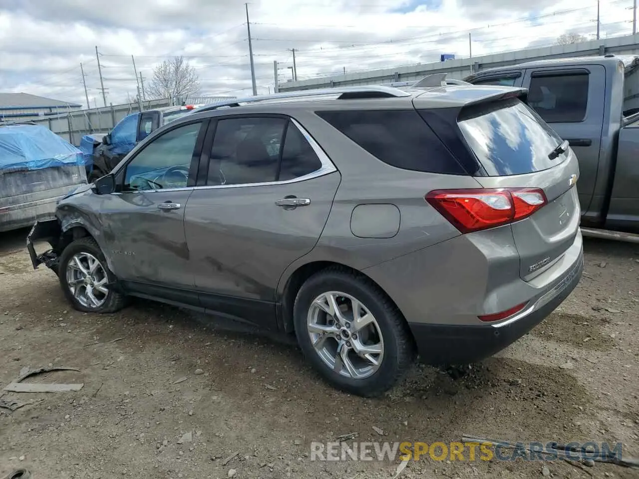 2 Photograph of a damaged car 3GNAXXEV2KS539767 CHEVROLET EQUINOX 2019