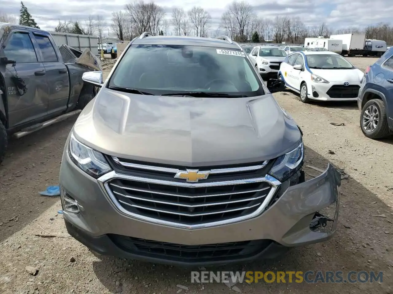 5 Photograph of a damaged car 3GNAXXEV2KS539767 CHEVROLET EQUINOX 2019