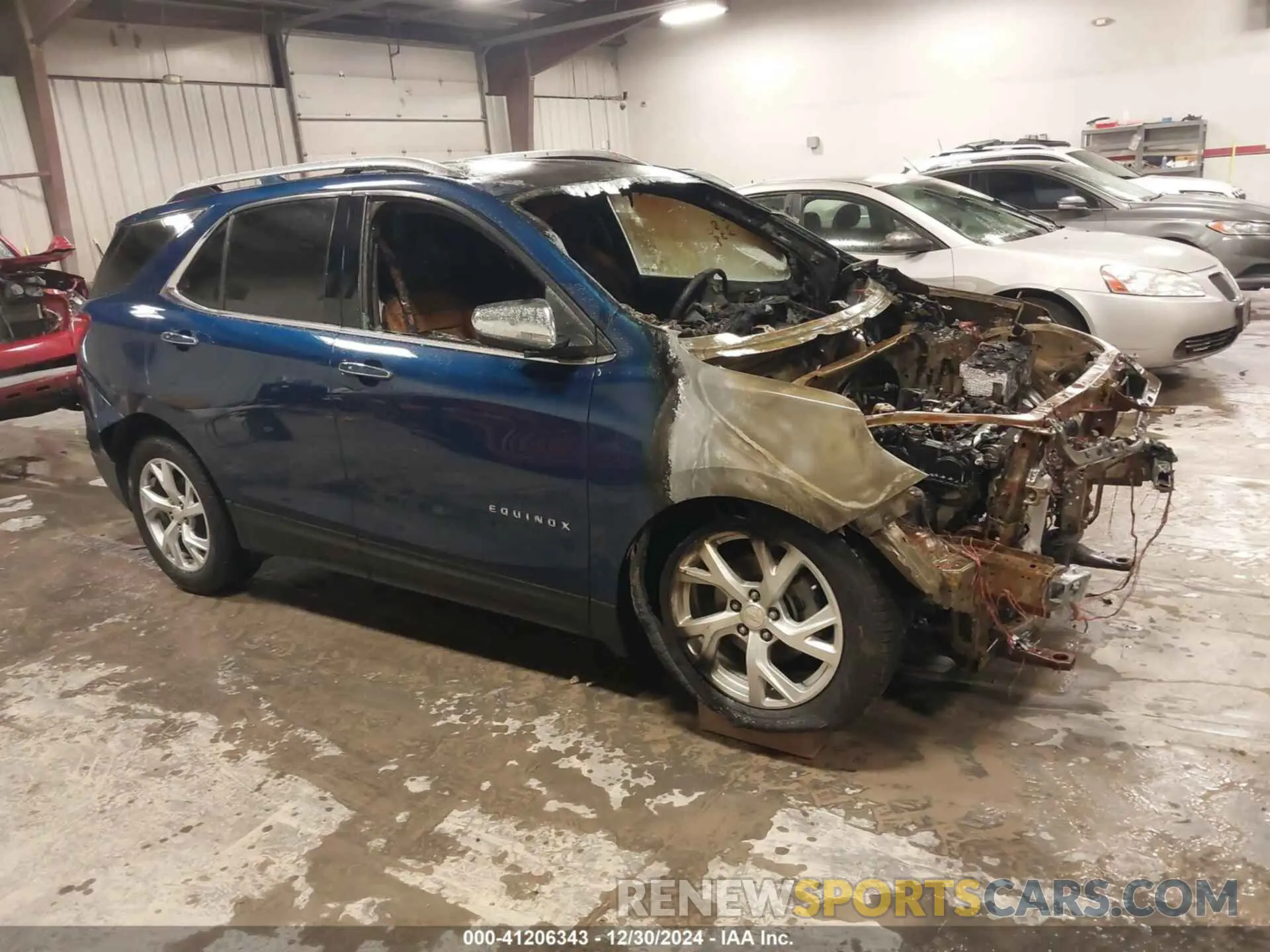 1 Photograph of a damaged car 3GNAXXEV4KL384133 CHEVROLET EQUINOX 2019