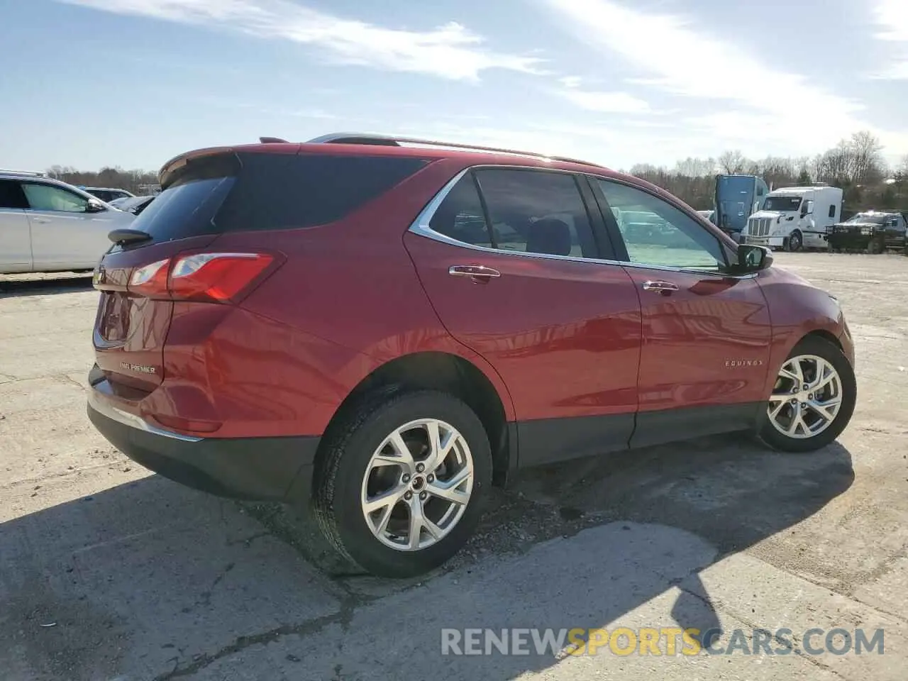 3 Photograph of a damaged car 3GNAXXEV4KS619149 CHEVROLET EQUINOX 2019