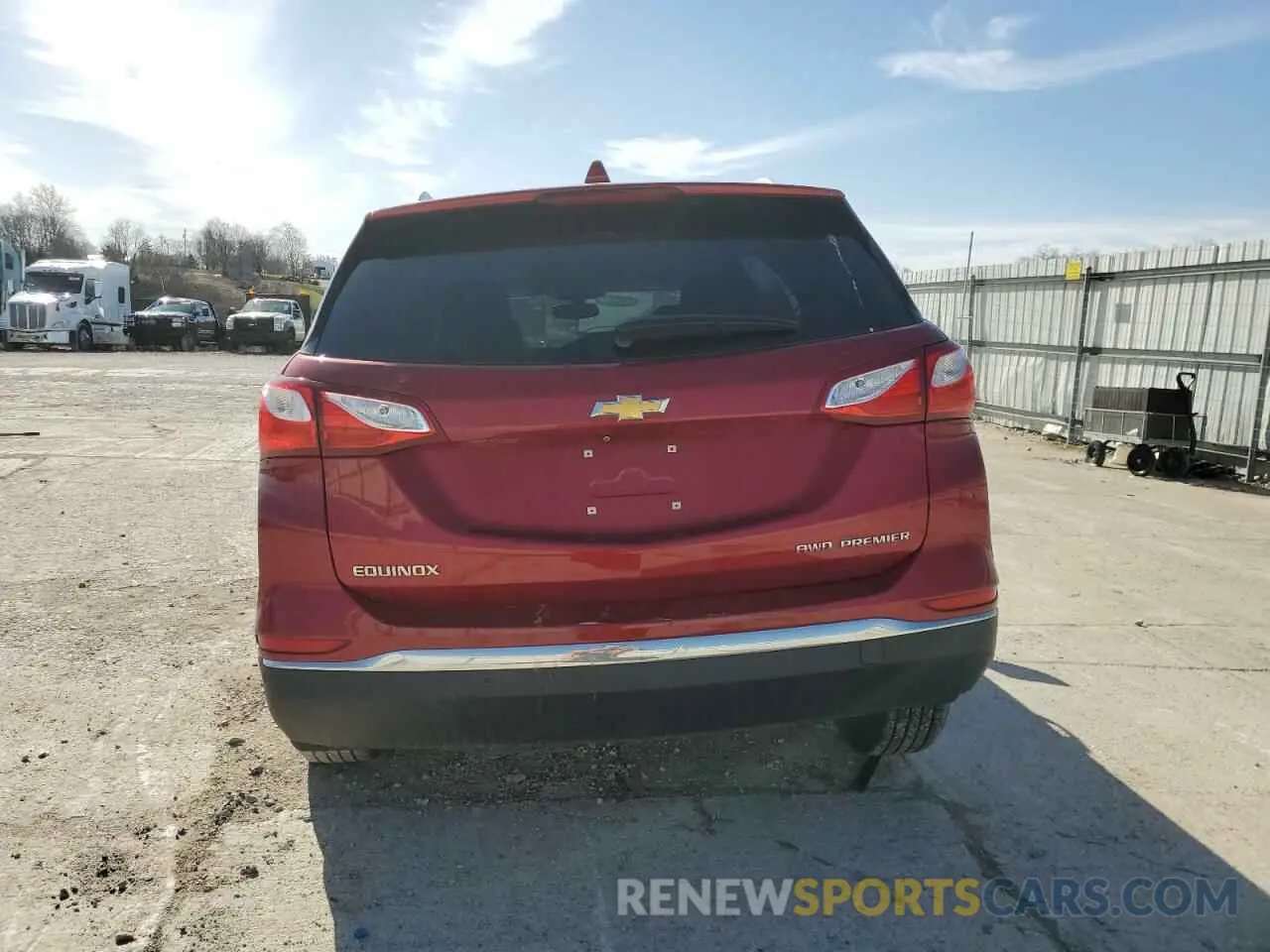 6 Photograph of a damaged car 3GNAXXEV4KS619149 CHEVROLET EQUINOX 2019