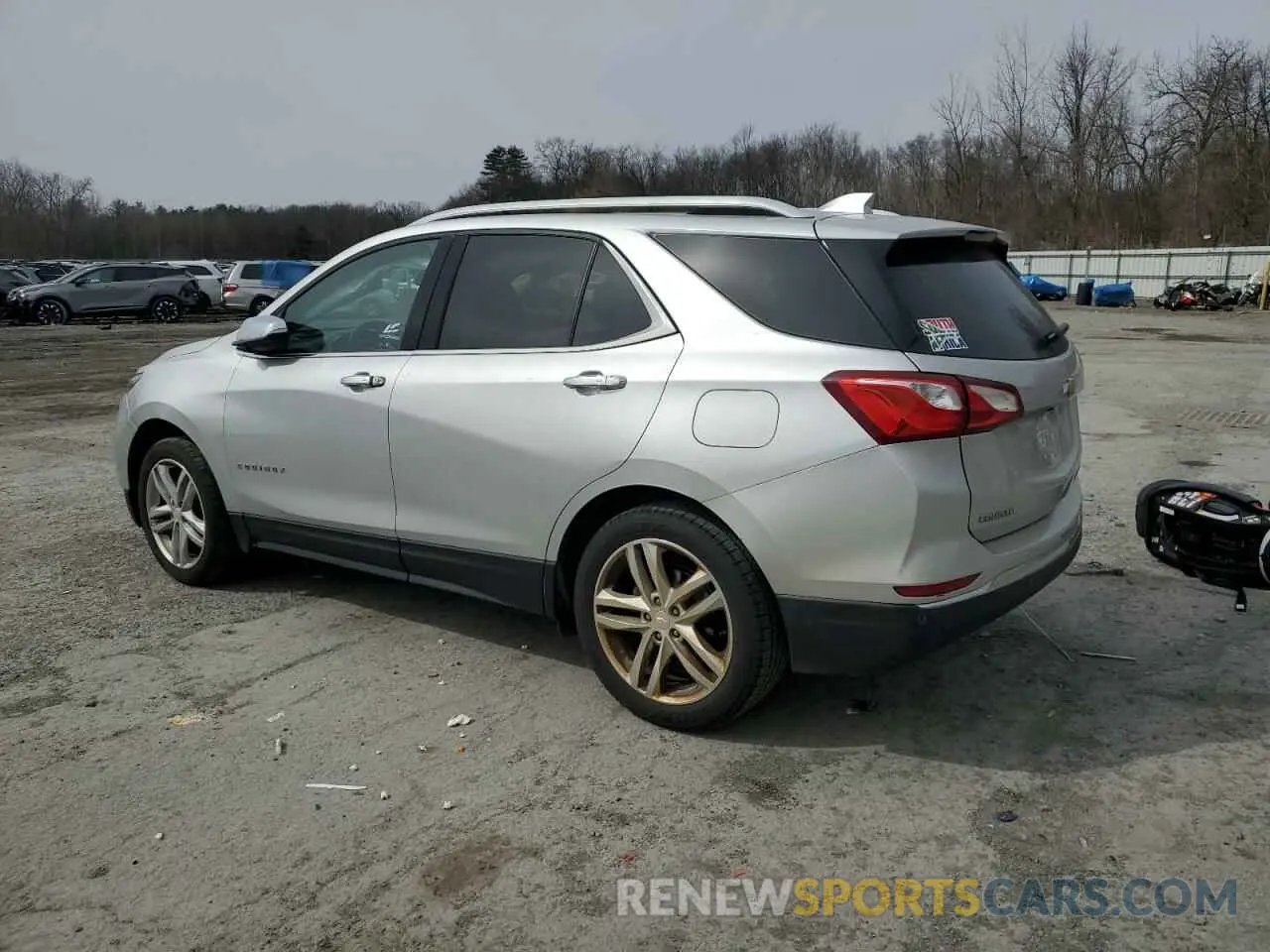 2 Photograph of a damaged car 3GNAXXEV7KS510345 CHEVROLET EQUINOX 2019