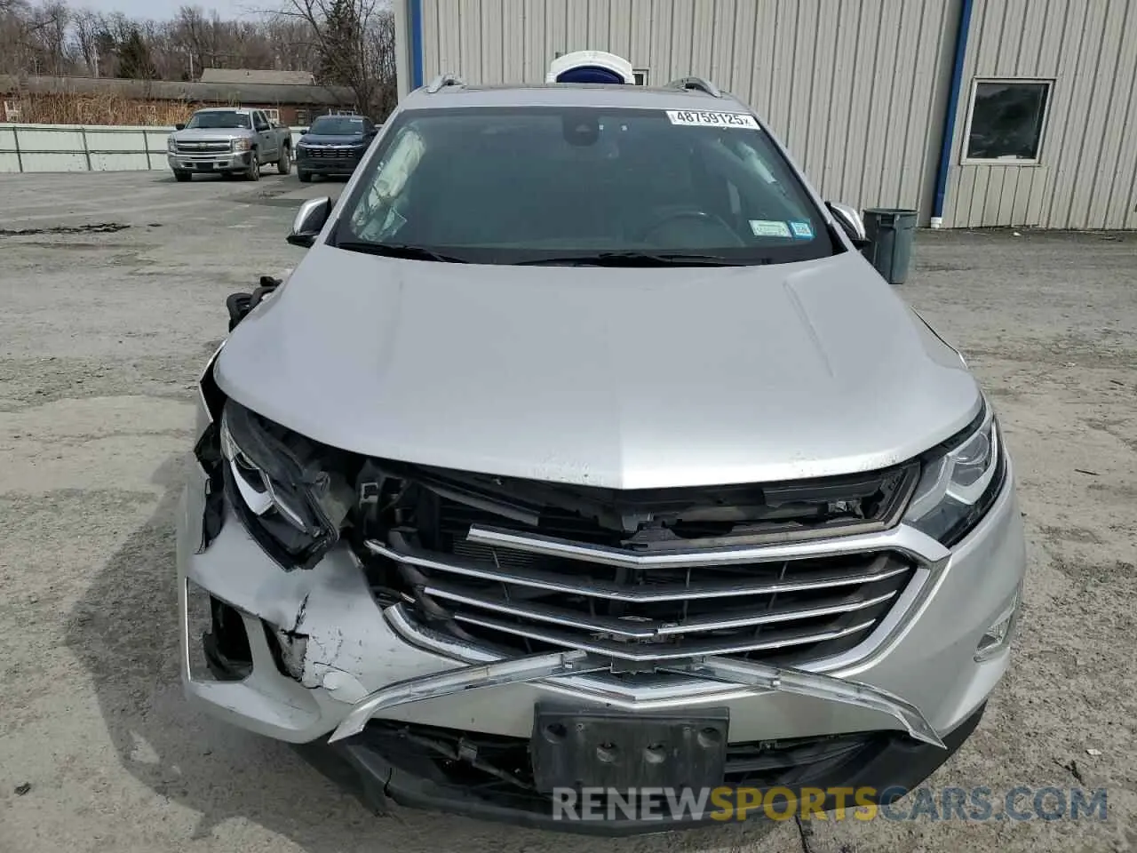 5 Photograph of a damaged car 3GNAXXEV7KS510345 CHEVROLET EQUINOX 2019