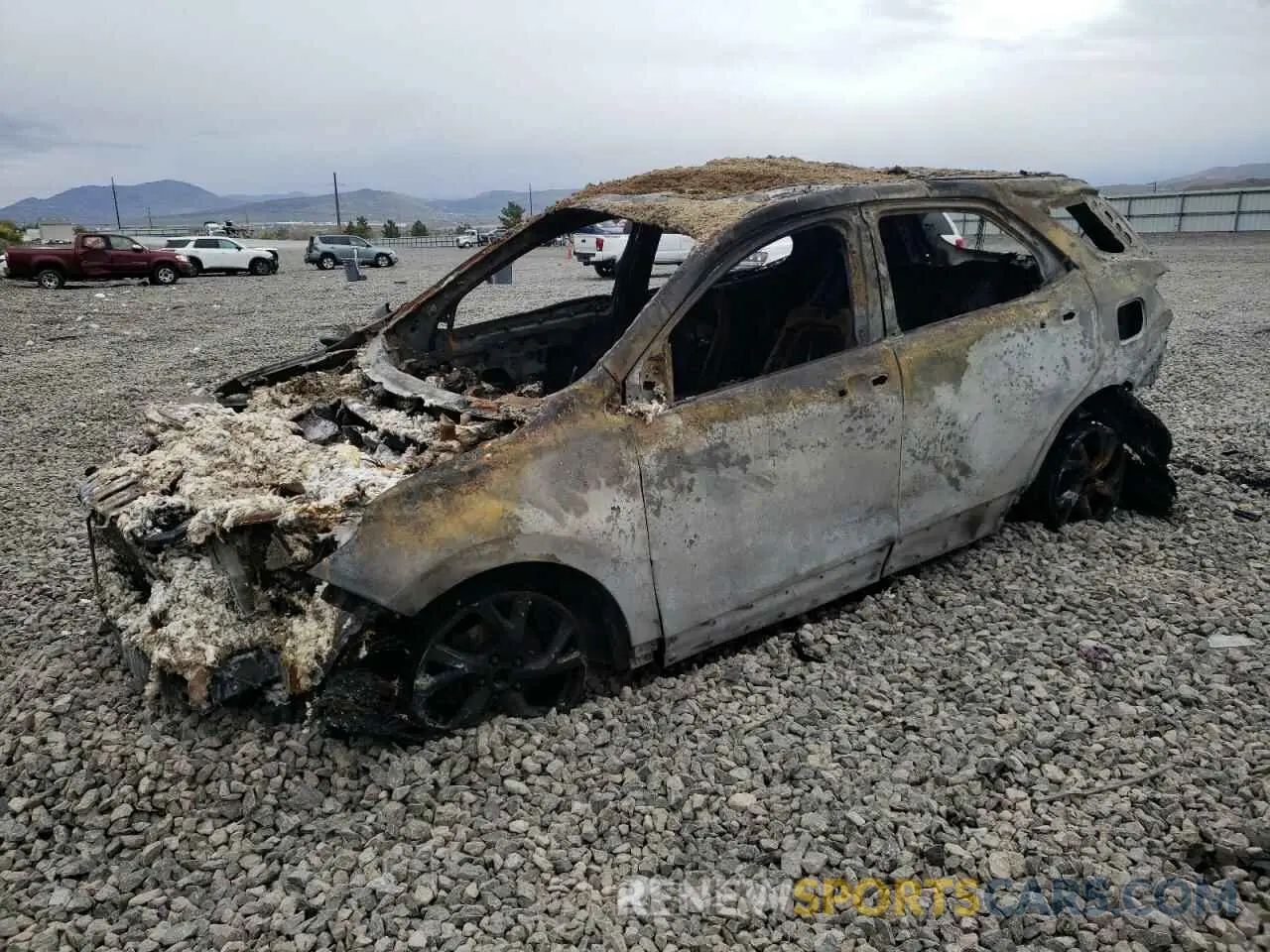 1 Photograph of a damaged car 3GNAXXEV9KL267664 CHEVROLET EQUINOX 2019