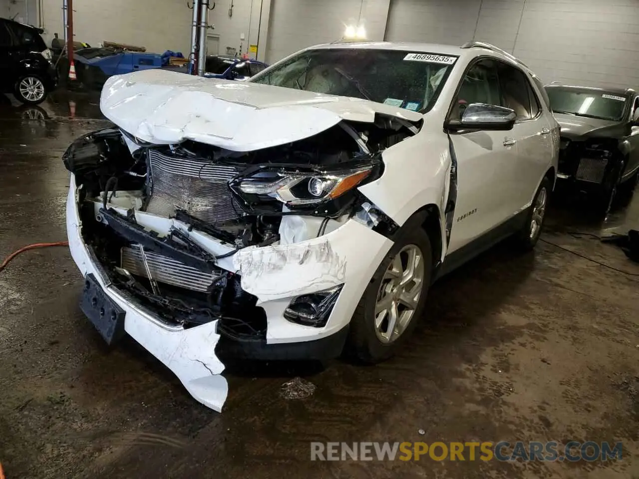 1 Photograph of a damaged car 3GNAXXEV9KS658609 CHEVROLET EQUINOX 2019