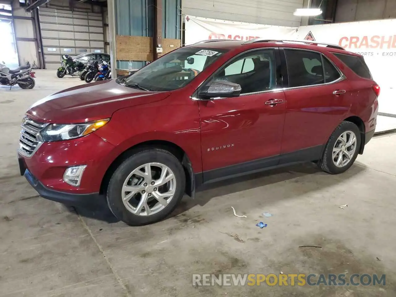 1 Photograph of a damaged car 3GNAXXEVXKL208428 CHEVROLET EQUINOX 2019