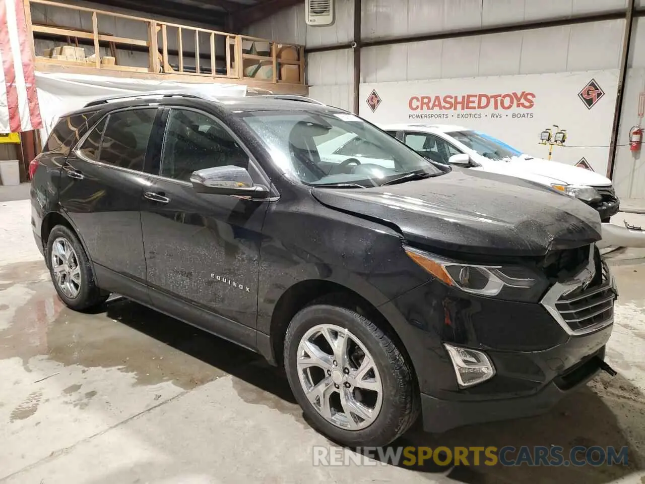 4 Photograph of a damaged car 3GNAXXEVXKL327418 CHEVROLET EQUINOX 2019