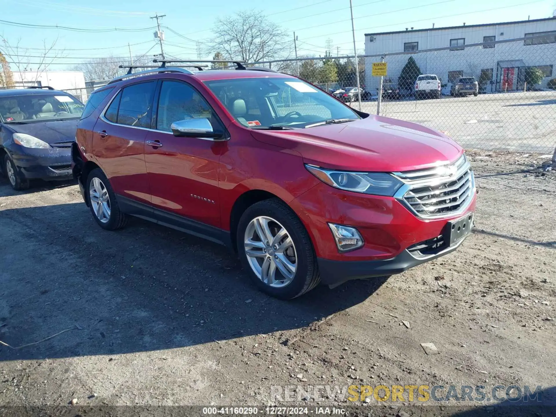 1 Photograph of a damaged car 3GNAXYEX0KS637042 CHEVROLET EQUINOX 2019