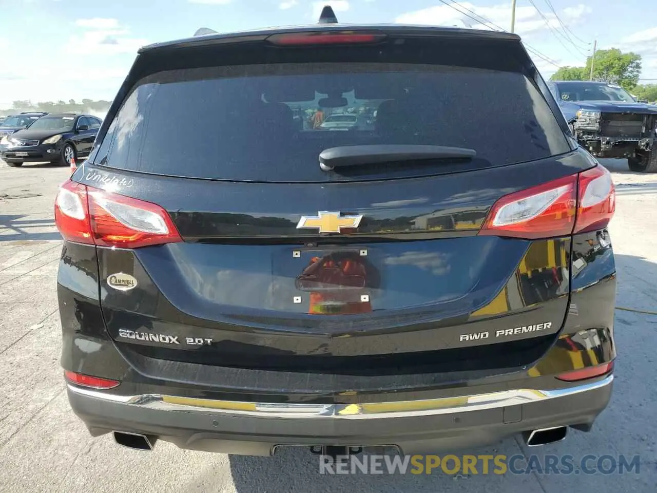 6 Photograph of a damaged car 3GNAXYEX1KL353039 CHEVROLET EQUINOX 2019