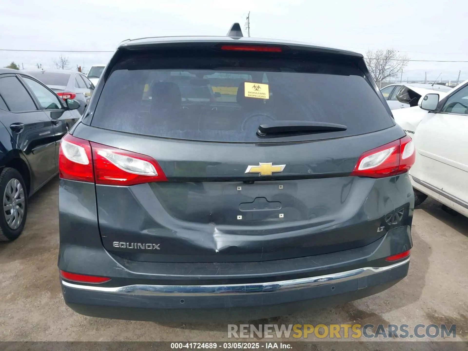 16 Photograph of a damaged car 3GNAXYEX3KS614290 CHEVROLET EQUINOX 2019