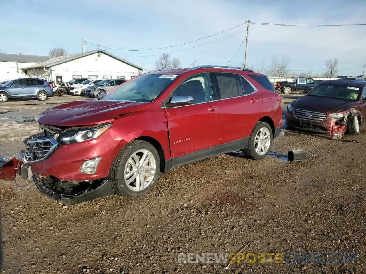 1 Photograph of a damaged car 3GNAXYEX4KS582451 CHEVROLET EQUINOX 2019