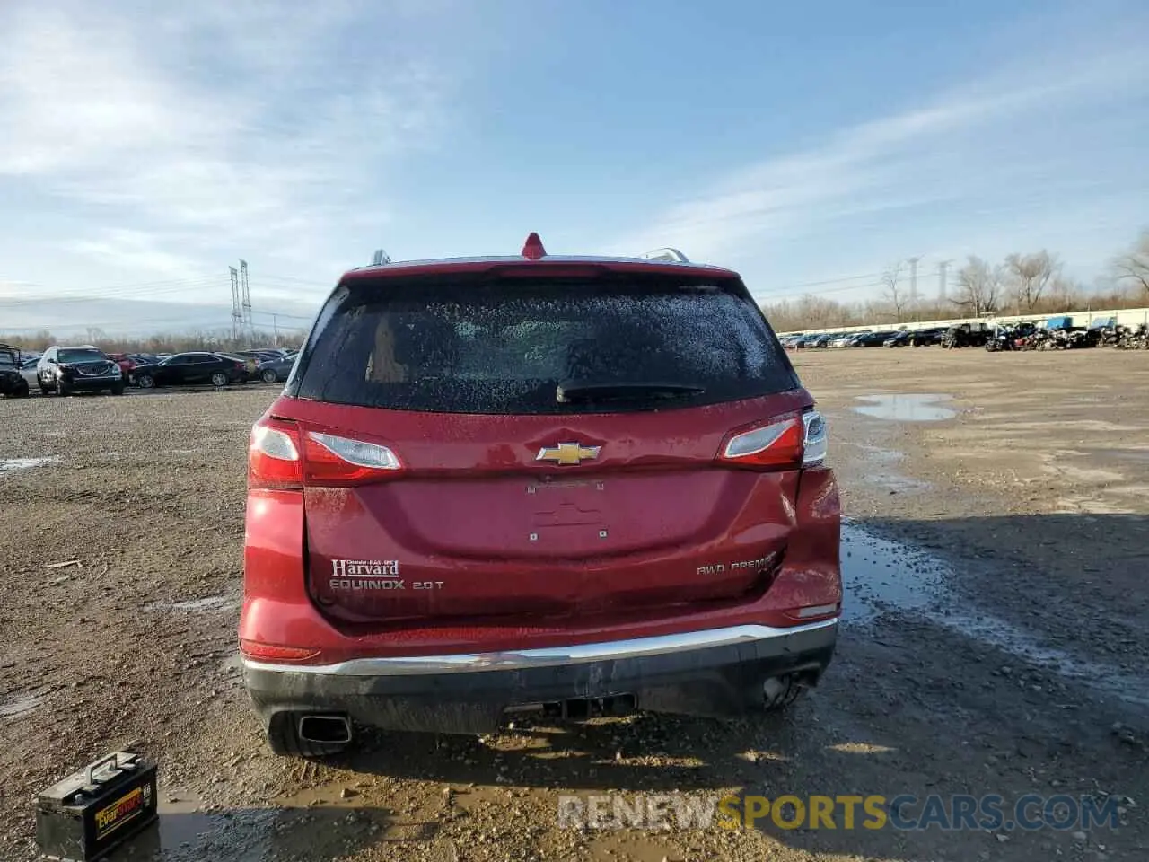 6 Photograph of a damaged car 3GNAXYEX4KS582451 CHEVROLET EQUINOX 2019