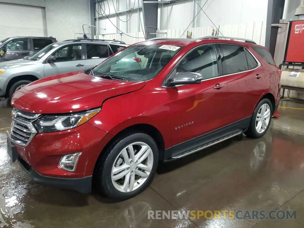 1 Photograph of a damaged car 3GNAXYEX7KS611716 CHEVROLET EQUINOX 2019