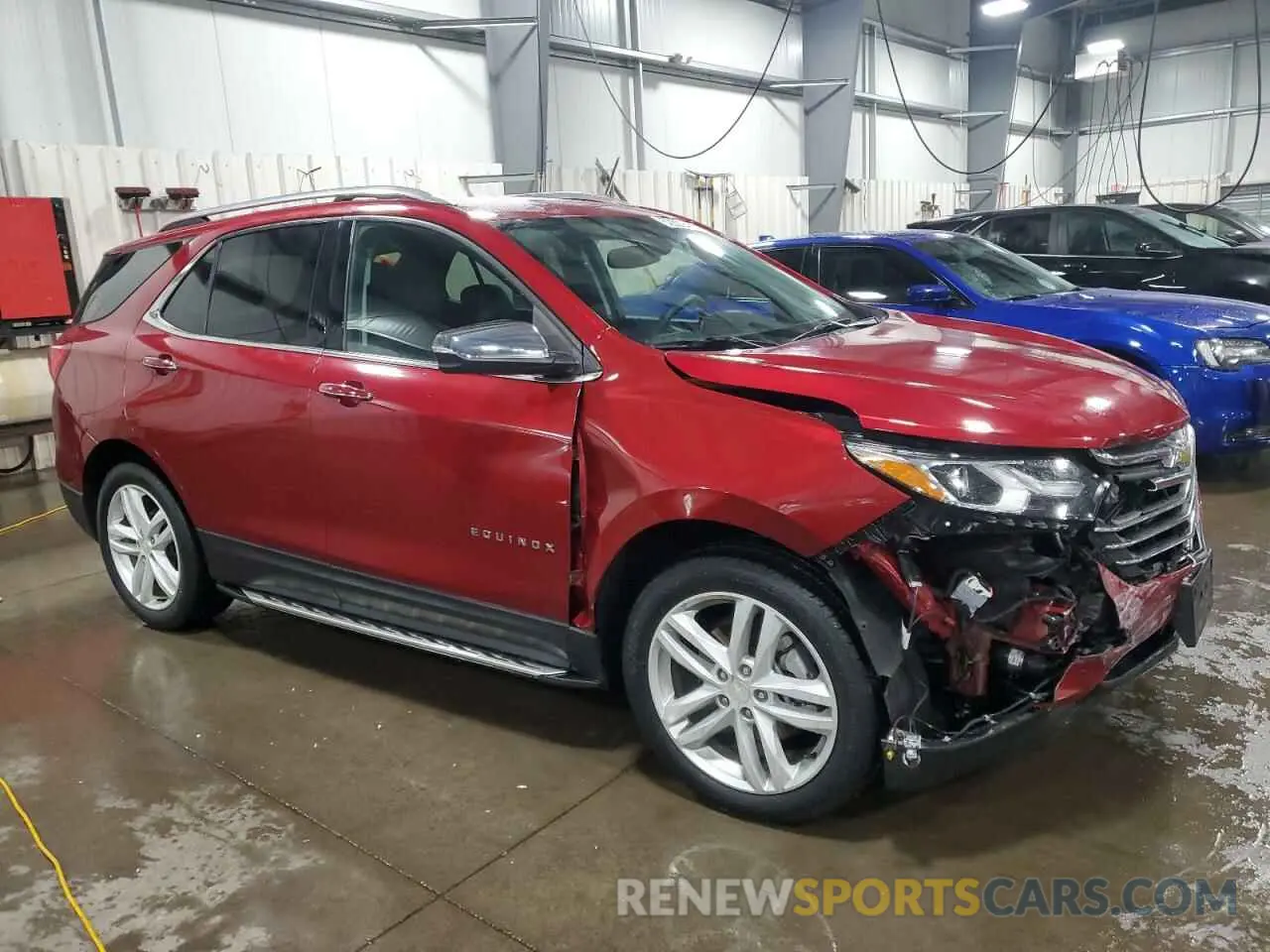 4 Photograph of a damaged car 3GNAXYEX7KS611716 CHEVROLET EQUINOX 2019