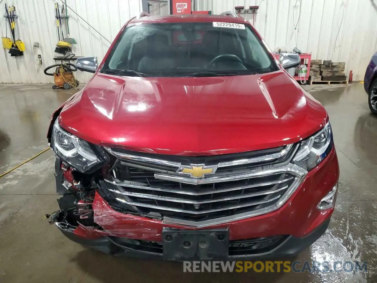 5 Photograph of a damaged car 3GNAXYEX7KS611716 CHEVROLET EQUINOX 2019