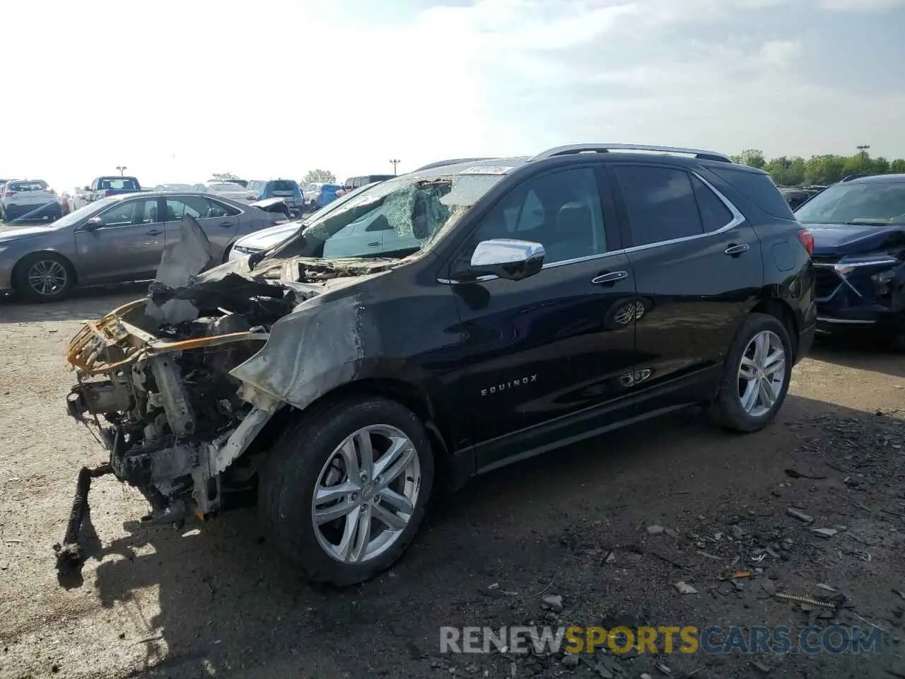 1 Photograph of a damaged car 3GNAXYEX9KL399167 CHEVROLET EQUINOX 2019