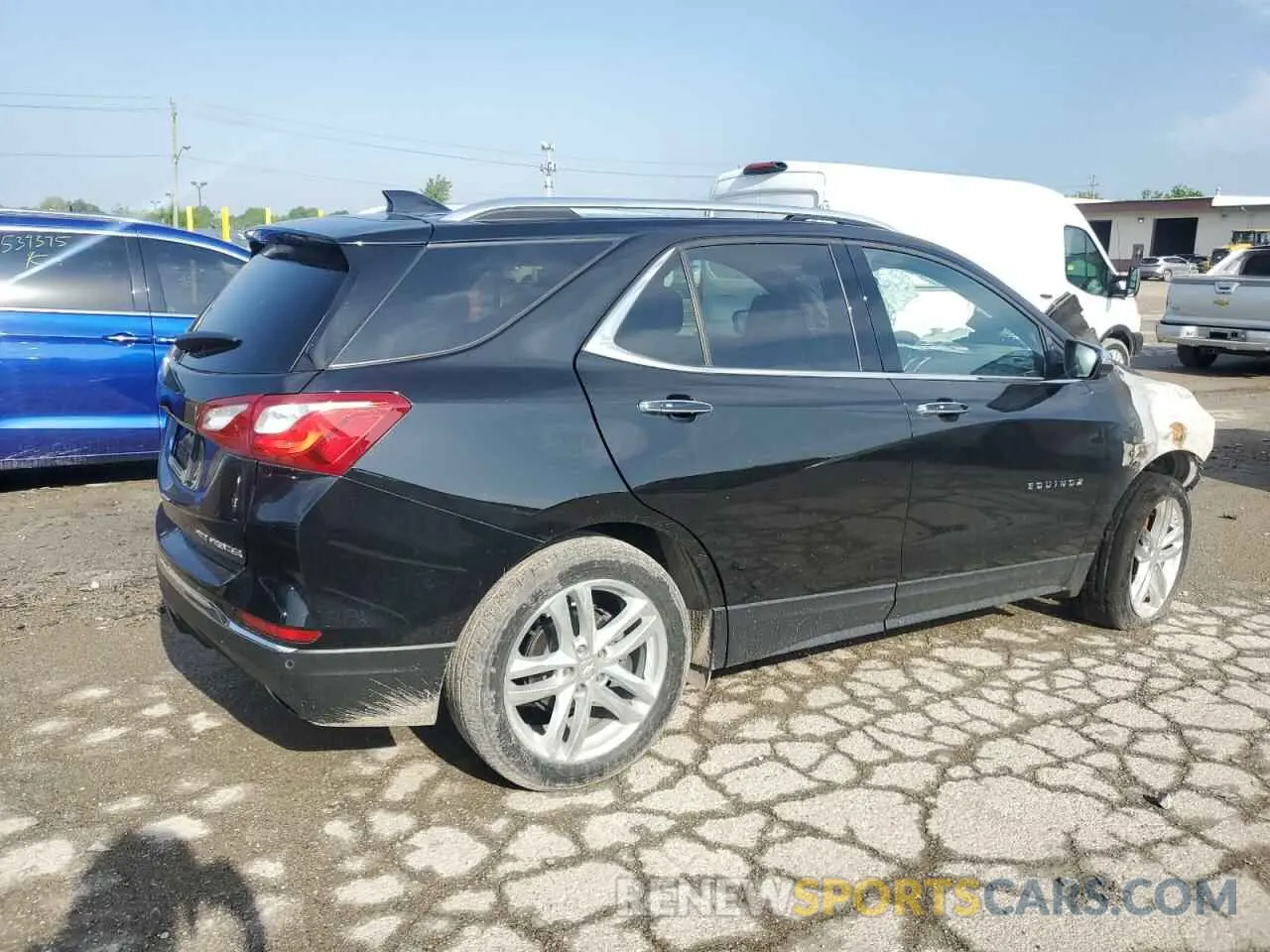 3 Photograph of a damaged car 3GNAXYEX9KL399167 CHEVROLET EQUINOX 2019