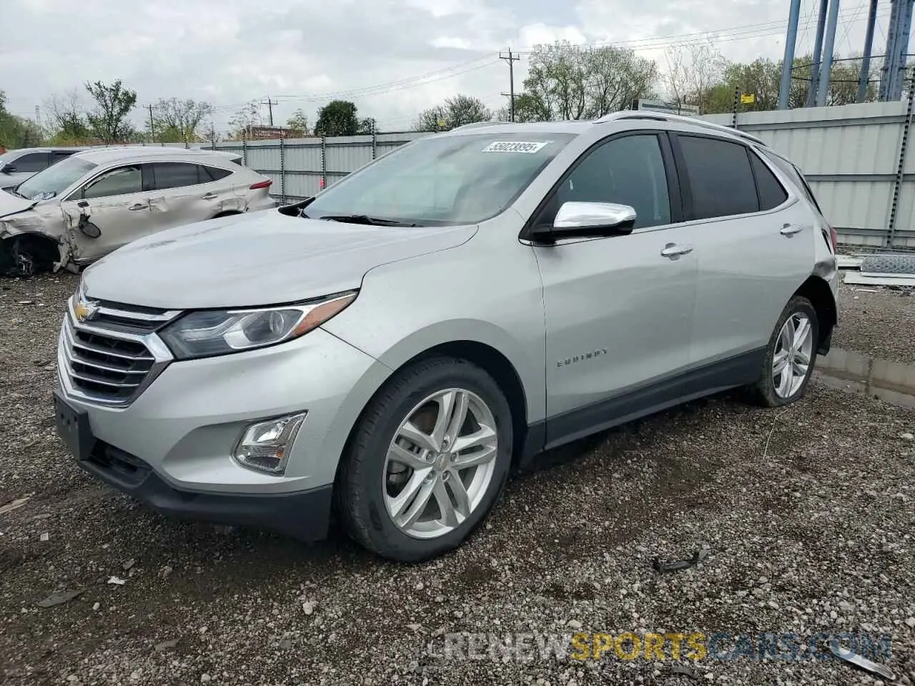 1 Photograph of a damaged car 3GNAXYEXXKL165488 CHEVROLET EQUINOX 2019