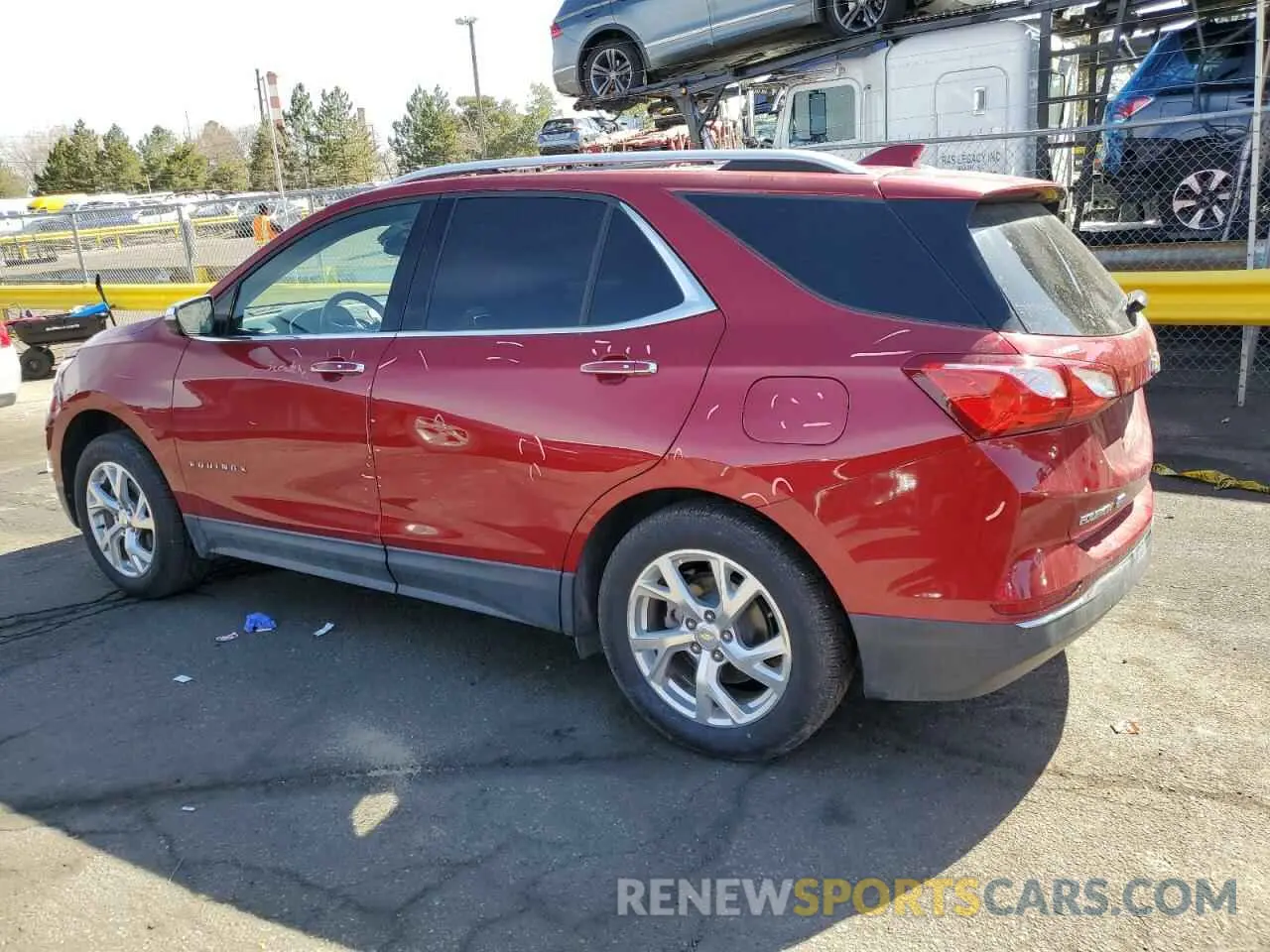2 Photograph of a damaged car 3GNAXZEU4KS572918 CHEVROLET EQUINOX 2019