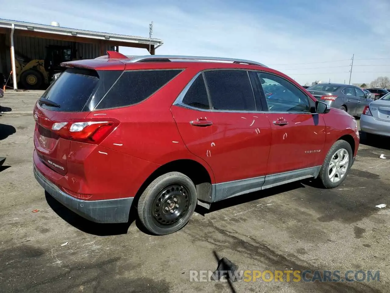 3 Photograph of a damaged car 3GNAXZEU4KS572918 CHEVROLET EQUINOX 2019