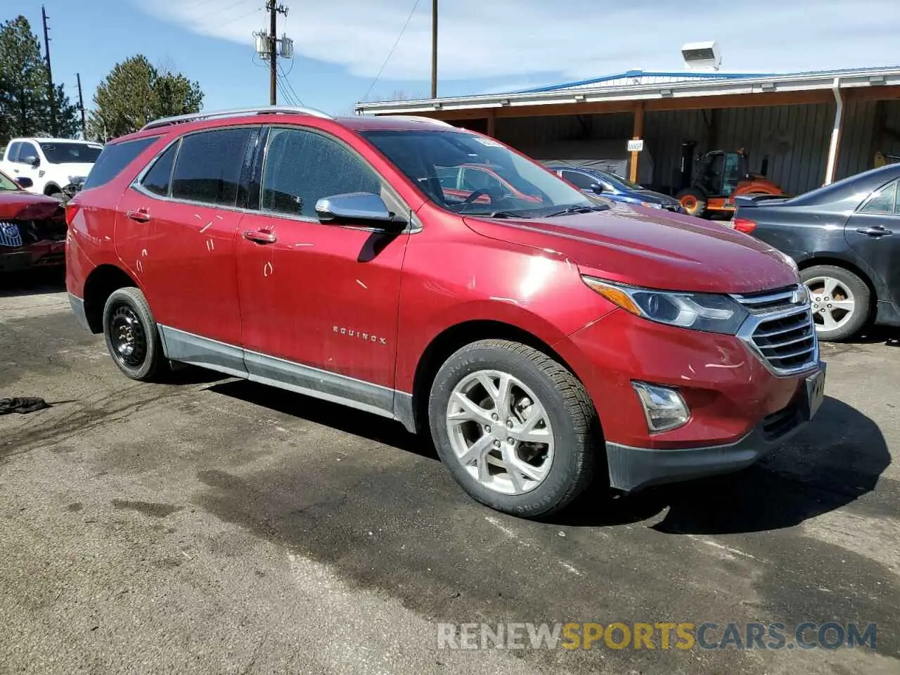 4 Photograph of a damaged car 3GNAXZEU4KS572918 CHEVROLET EQUINOX 2019