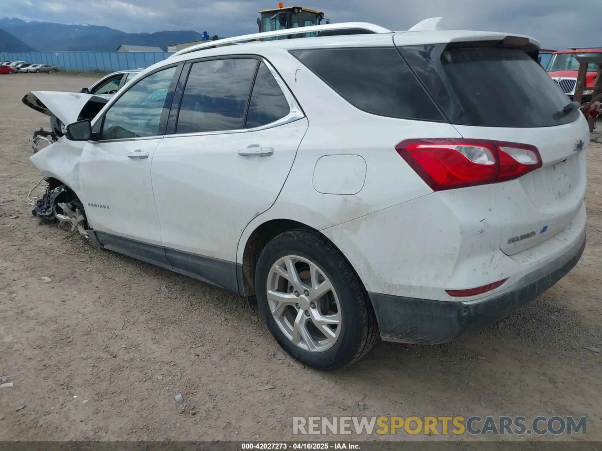 3 Photograph of a damaged car 3GNAXZEUXKS598469 CHEVROLET EQUINOX 2019