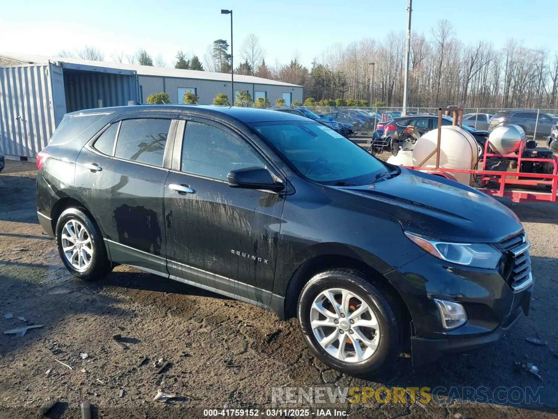 1 Photograph of a damaged car 2GNAX5EV5L6106934 CHEVROLET EQUINOX 2020