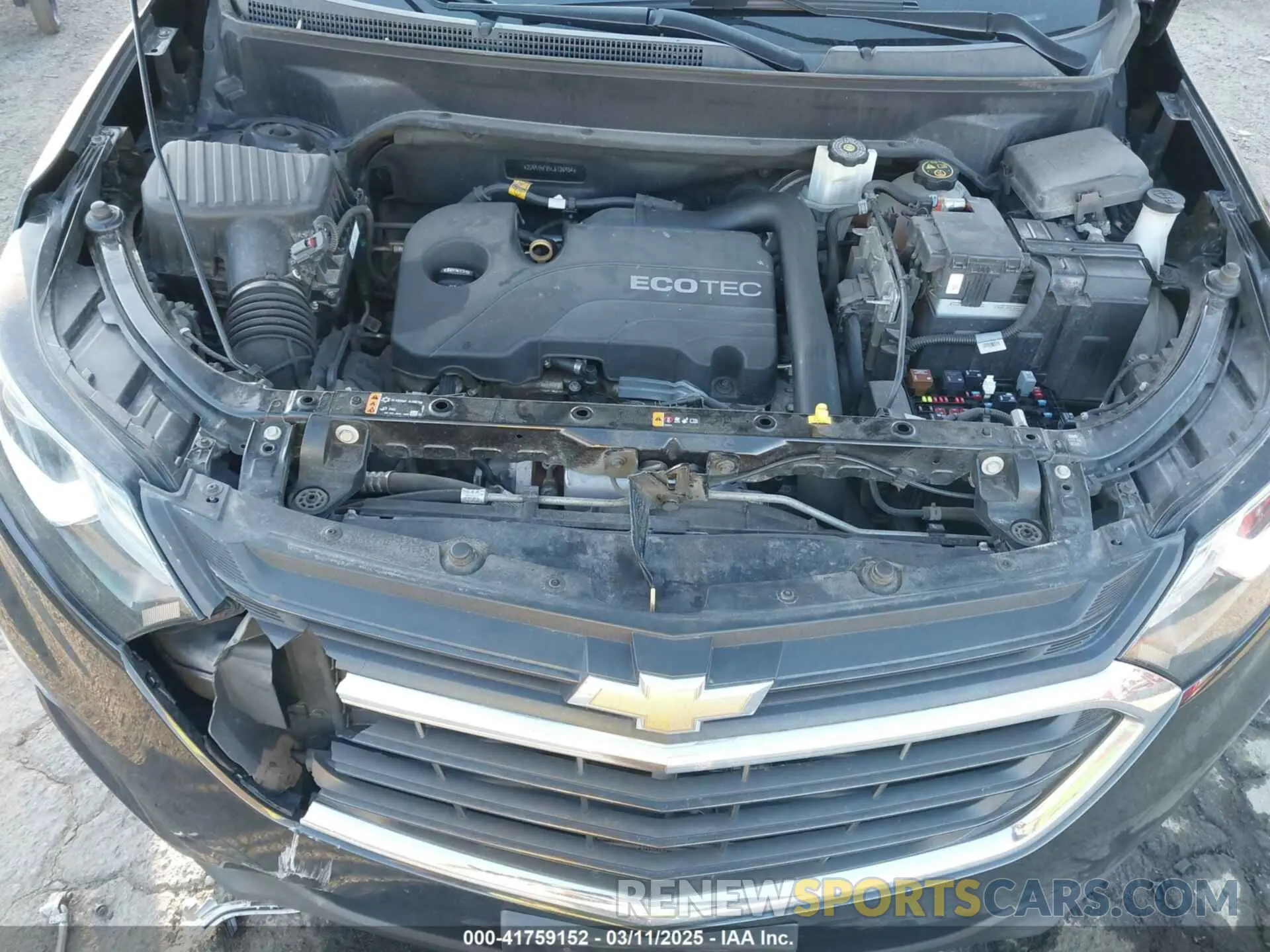 10 Photograph of a damaged car 2GNAX5EV5L6106934 CHEVROLET EQUINOX 2020