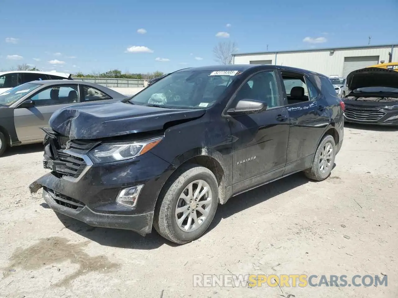 1 Photograph of a damaged car 2GNAX5EV6L6209246 CHEVROLET EQUINOX 2020