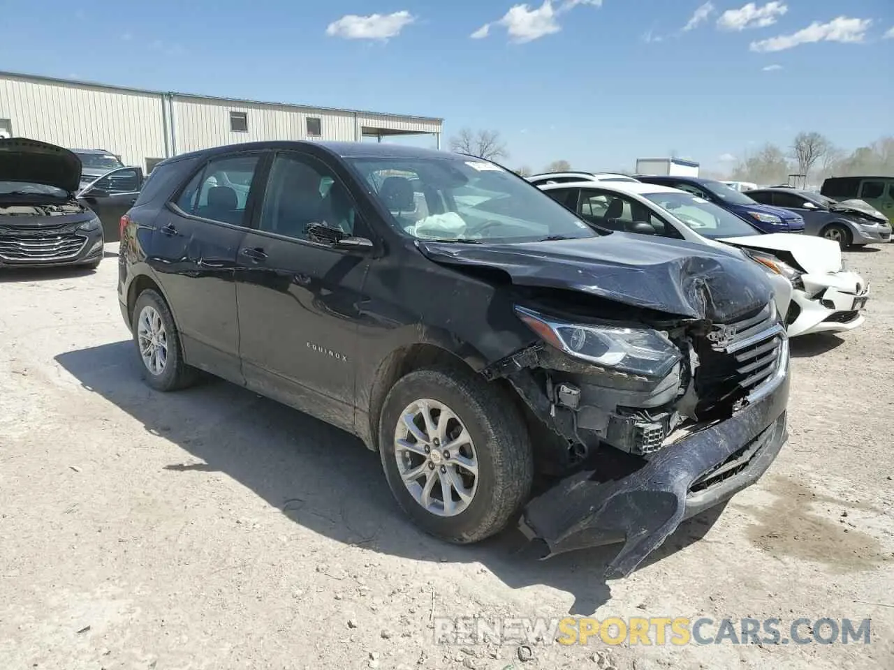 4 Photograph of a damaged car 2GNAX5EV6L6209246 CHEVROLET EQUINOX 2020