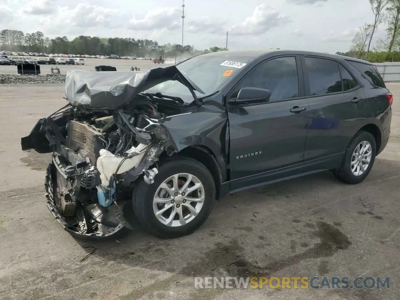 1 Photograph of a damaged car 2GNAX5EV8L6208311 CHEVROLET EQUINOX 2020