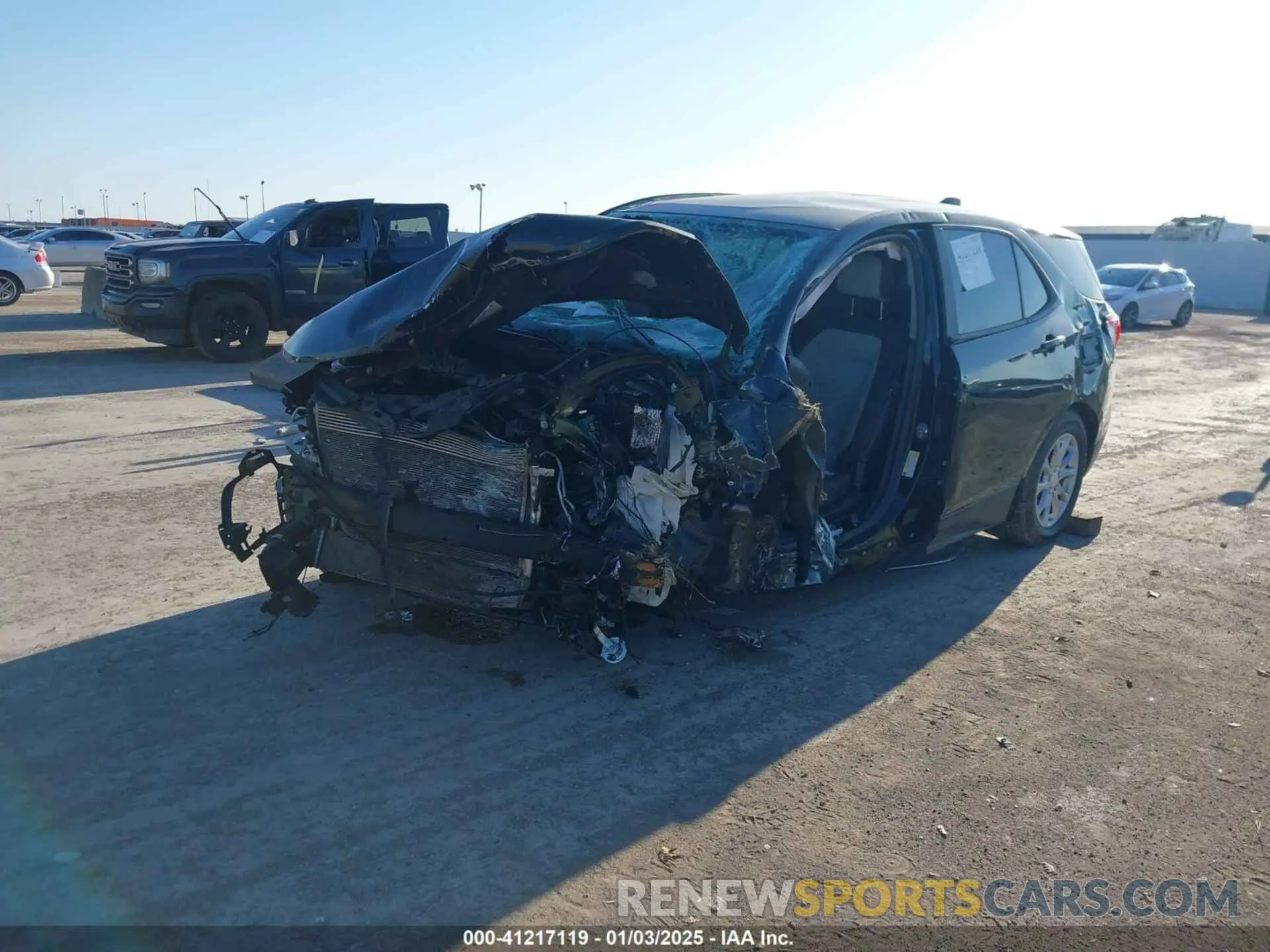 2 Photograph of a damaged car 2GNAX5EV9L6143114 CHEVROLET EQUINOX 2020