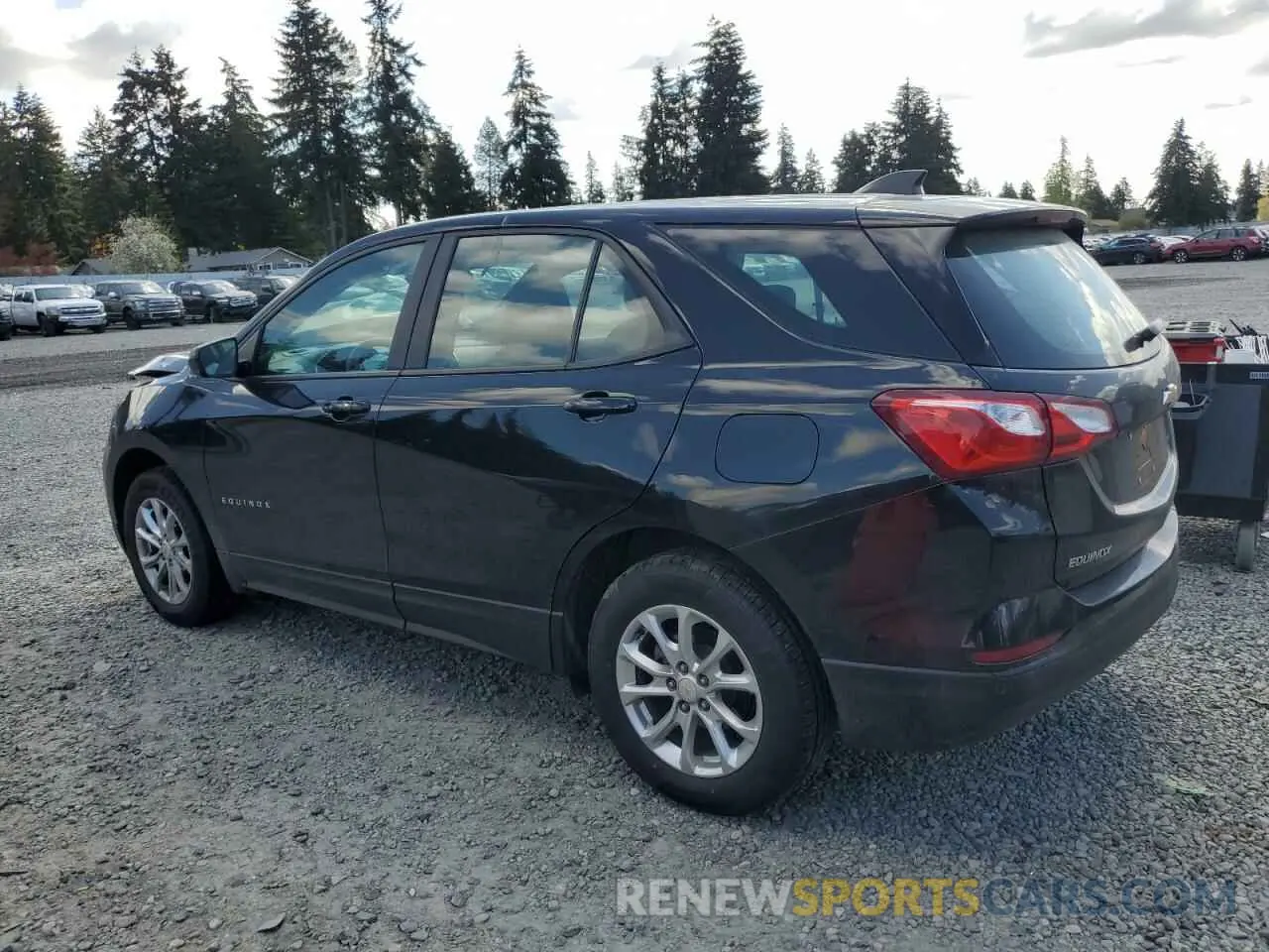 2 Photograph of a damaged car 2GNAX5EV9L6246419 CHEVROLET EQUINOX 2020
