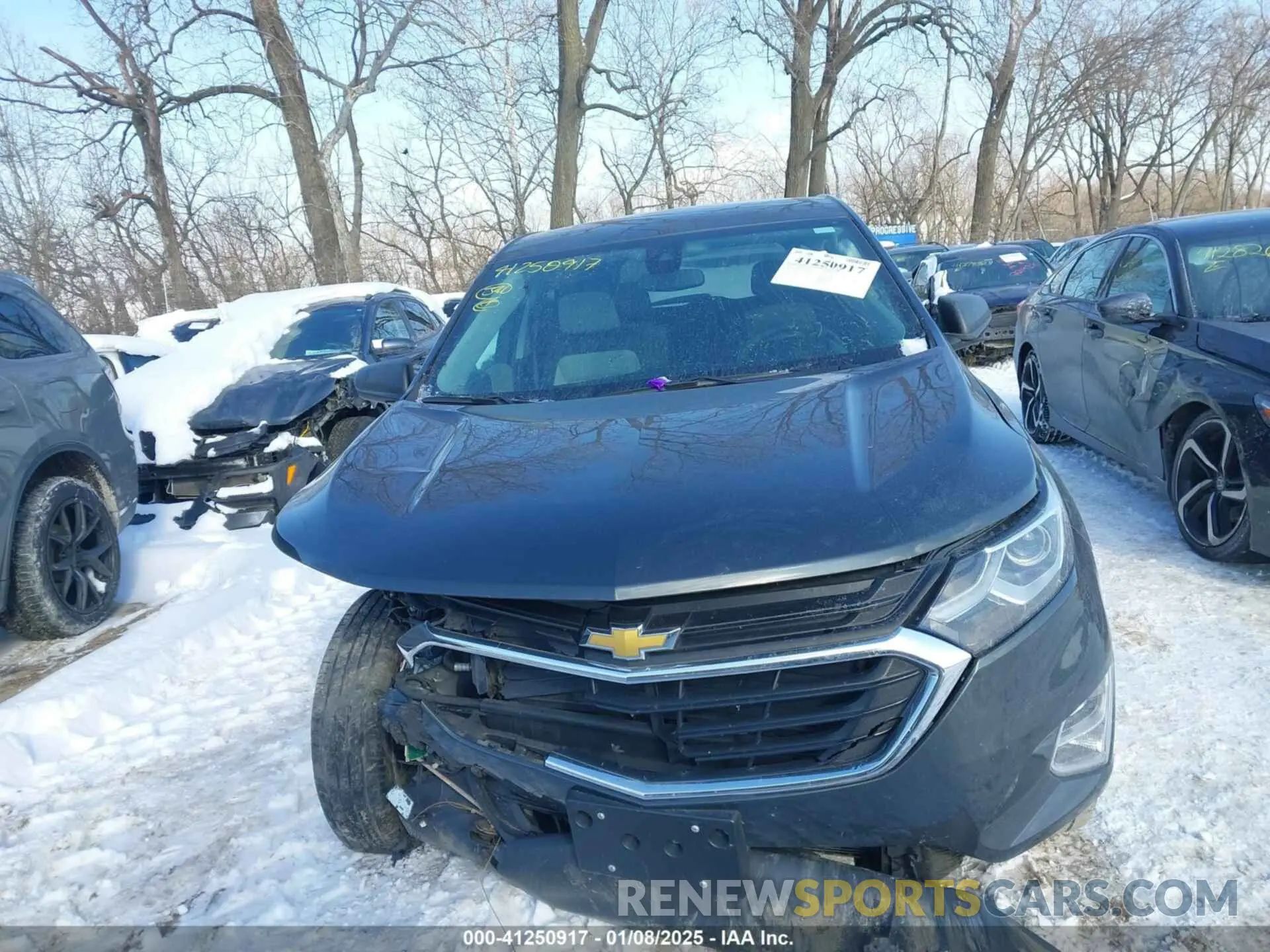 13 Photograph of a damaged car 2GNAX5EVXL6246753 CHEVROLET EQUINOX 2020