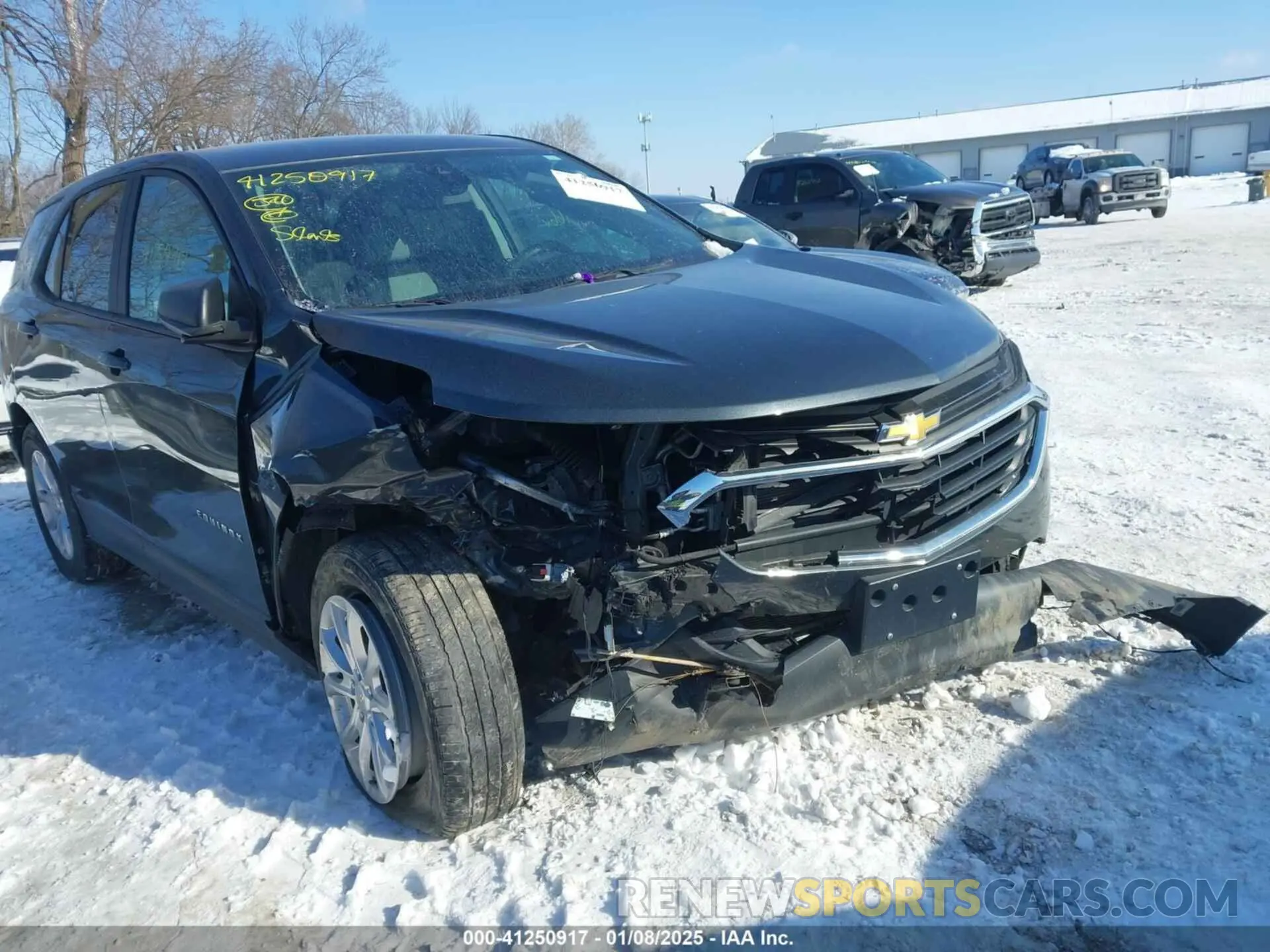 6 Photograph of a damaged car 2GNAX5EVXL6246753 CHEVROLET EQUINOX 2020
