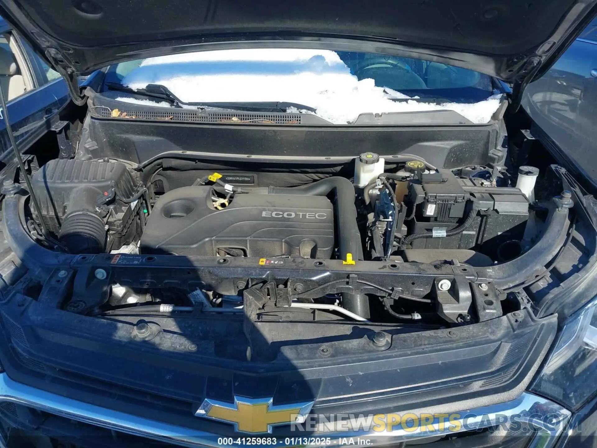 10 Photograph of a damaged car 2GNAXFEV1L6141055 CHEVROLET EQUINOX 2020
