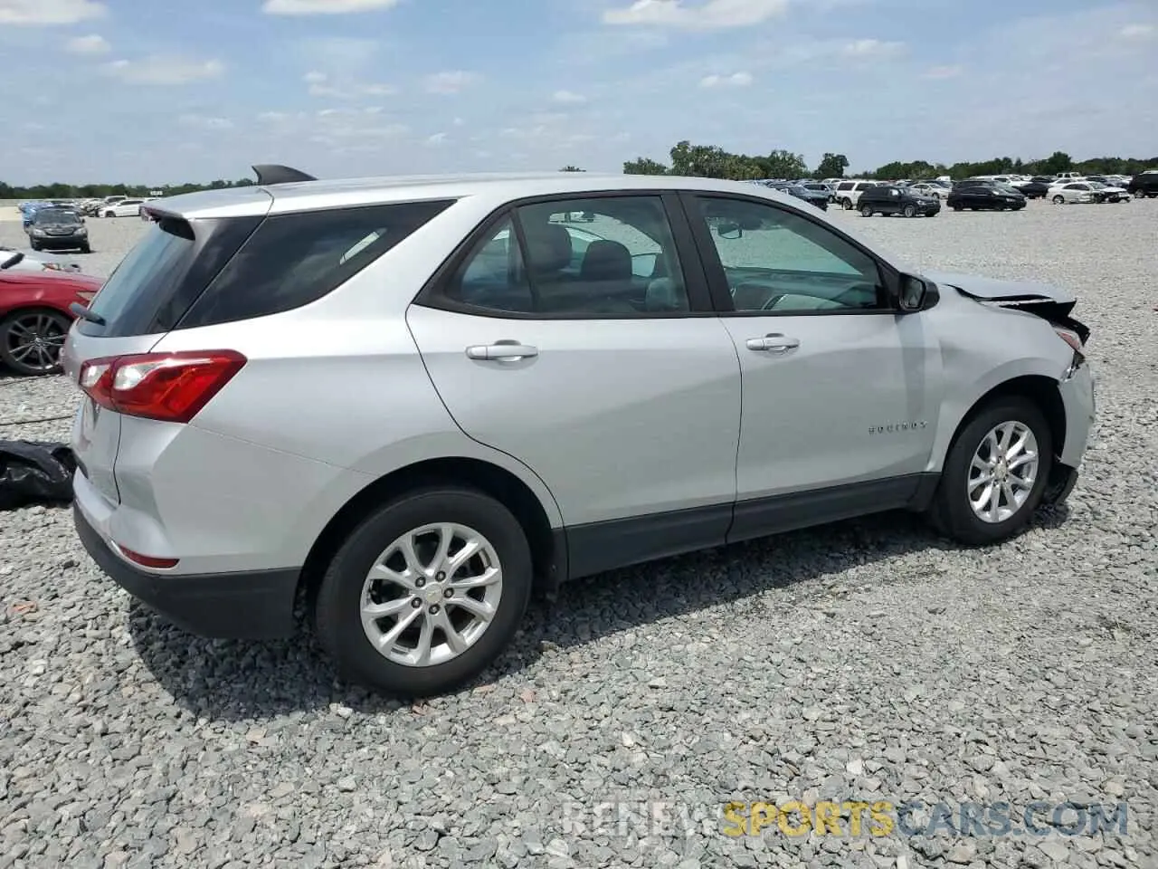 3 Photograph of a damaged car 2GNAXFEV4L6216332 CHEVROLET EQUINOX 2020