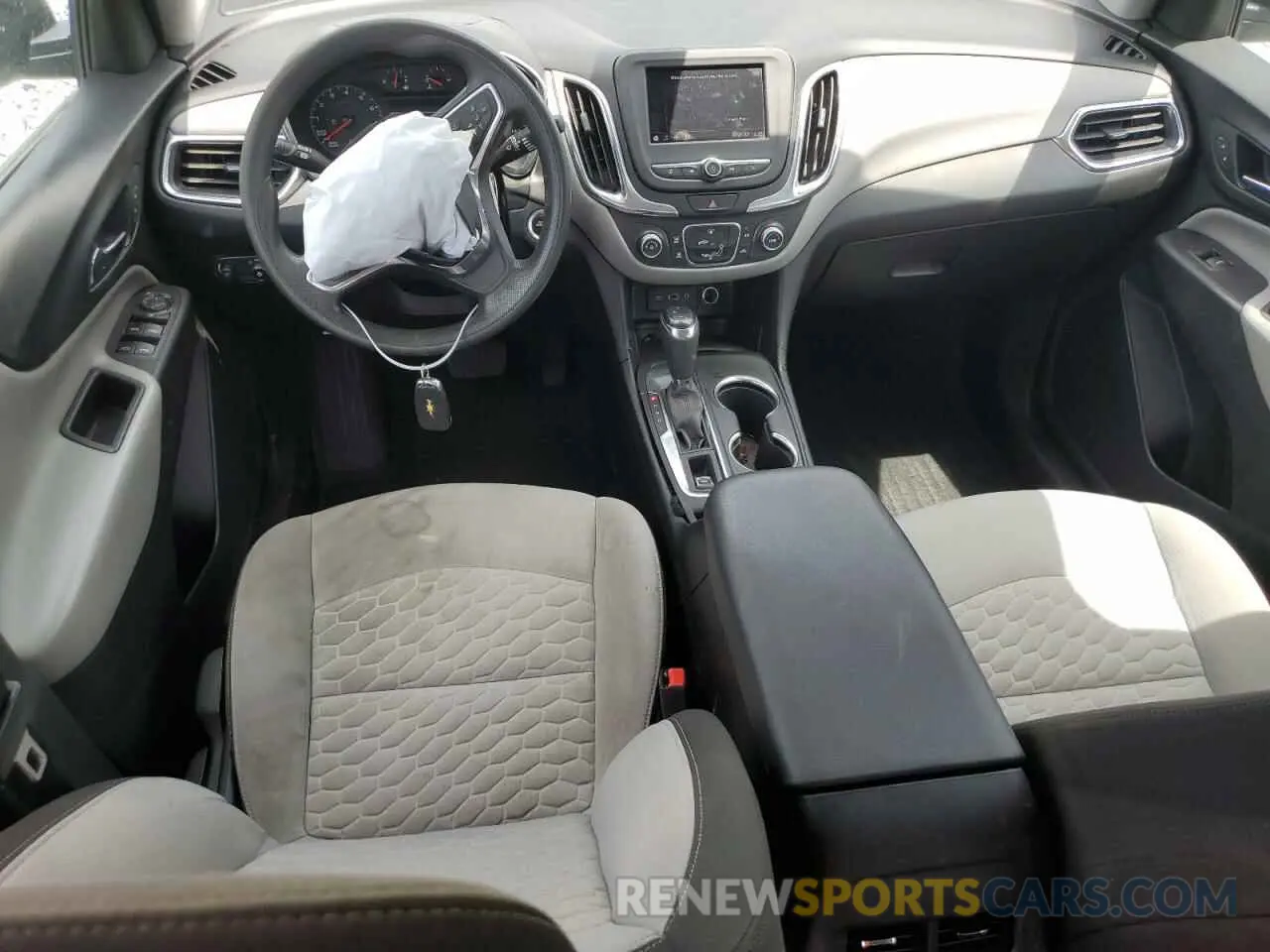 8 Photograph of a damaged car 2GNAXFEV4L6216332 CHEVROLET EQUINOX 2020