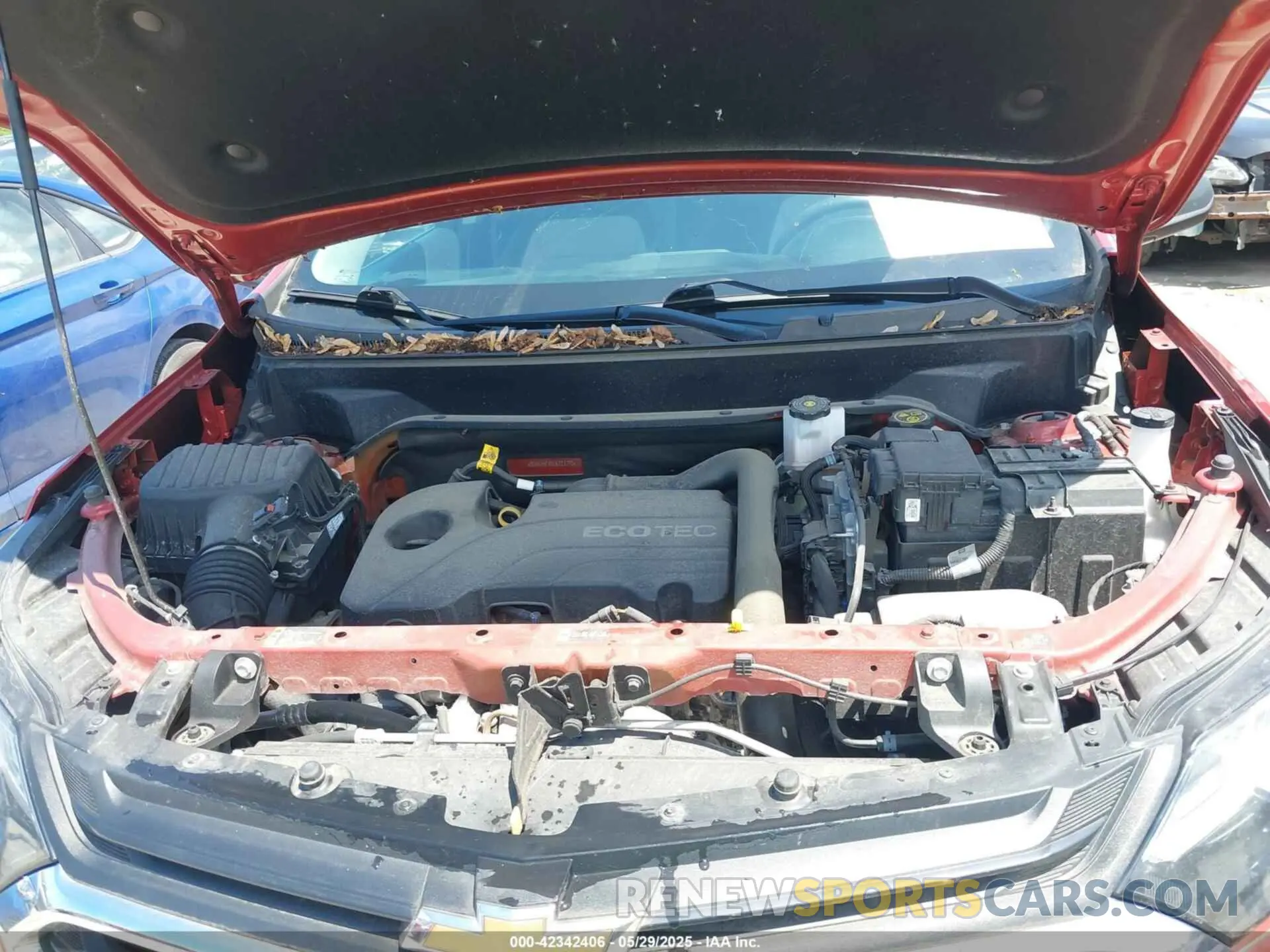 10 Photograph of a damaged car 2GNAXHEV0L6127790 CHEVROLET EQUINOX 2020