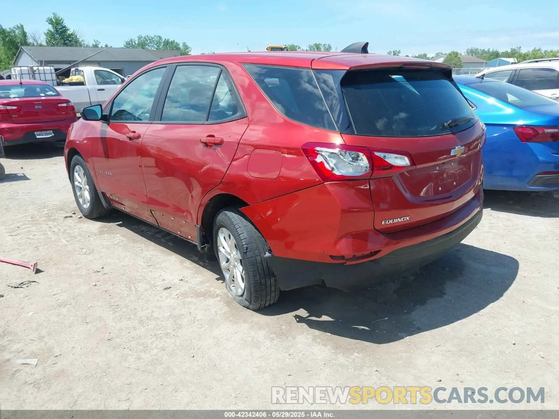 3 Photograph of a damaged car 2GNAXHEV0L6127790 CHEVROLET EQUINOX 2020