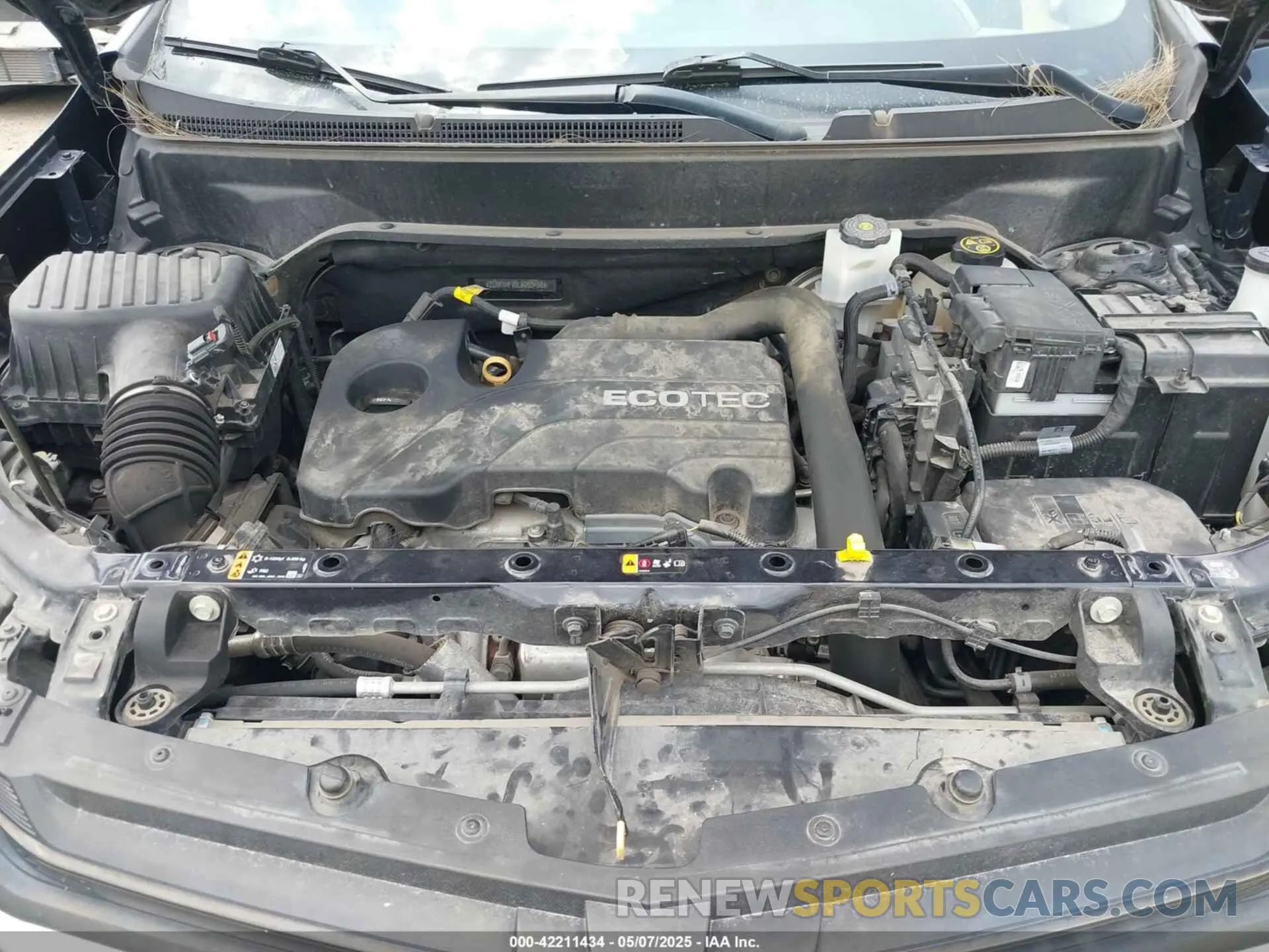 10 Photograph of a damaged car 2GNAXHEV0L6203458 CHEVROLET EQUINOX 2020