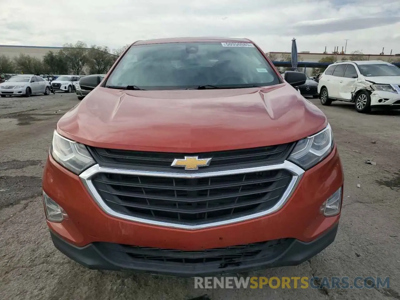 5 Photograph of a damaged car 2GNAXHEV0L6261439 CHEVROLET EQUINOX 2020